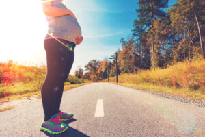 caminar durante el embarazo